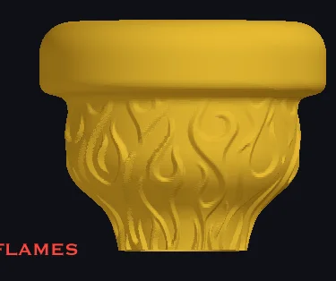 Phoenix Brass Scraped Image